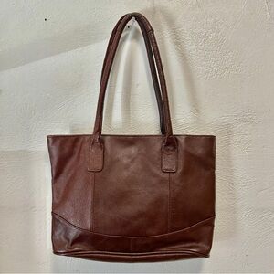 Amen Leather Tote Bag
